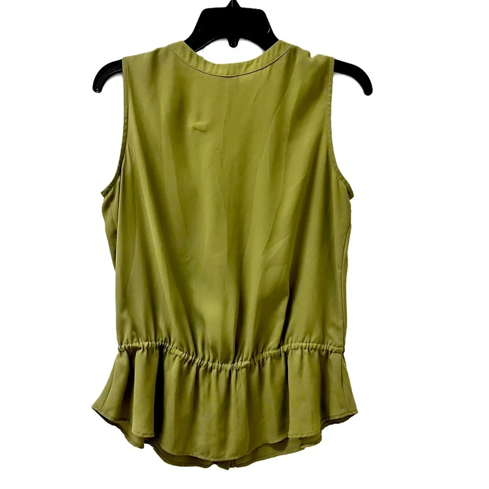 Ann Taylor Loft Sleeveless Peplum Blouse Size S - Picture 2 of 3